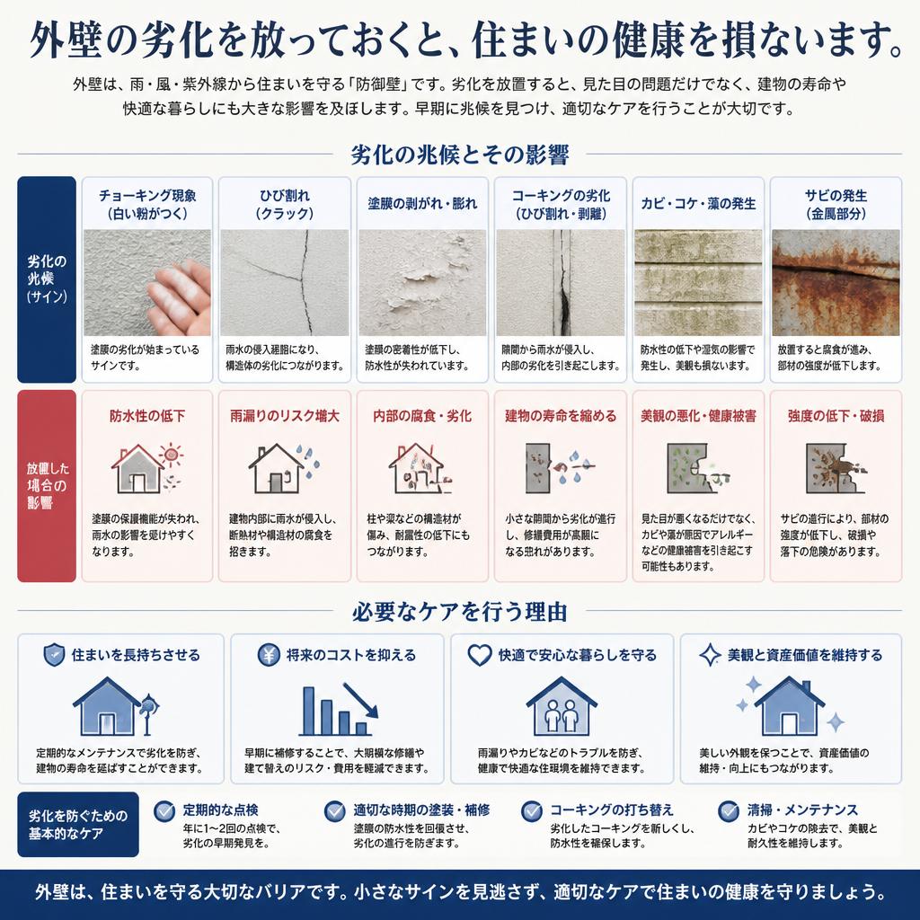 2. 外壁補修とその重要性