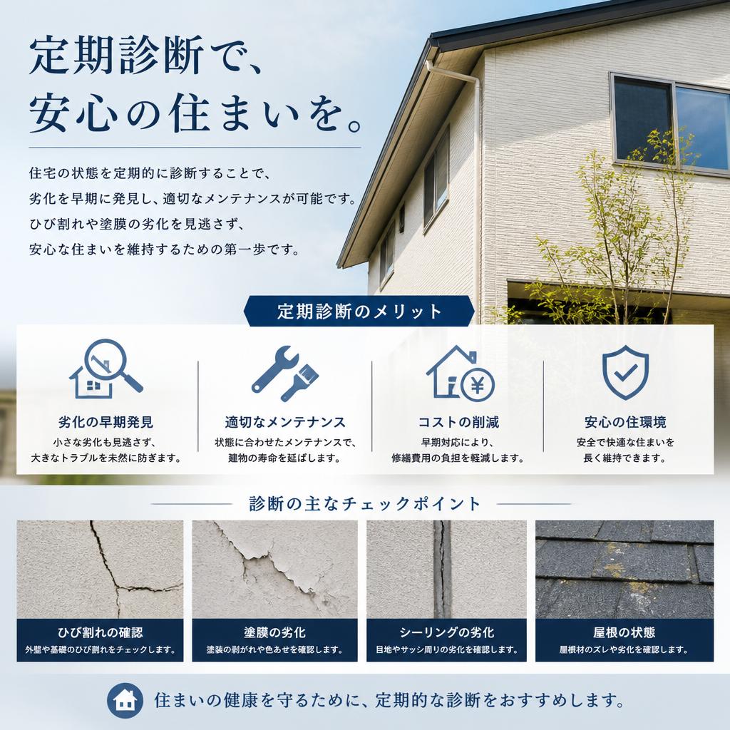 定期的な住宅診断の重要性