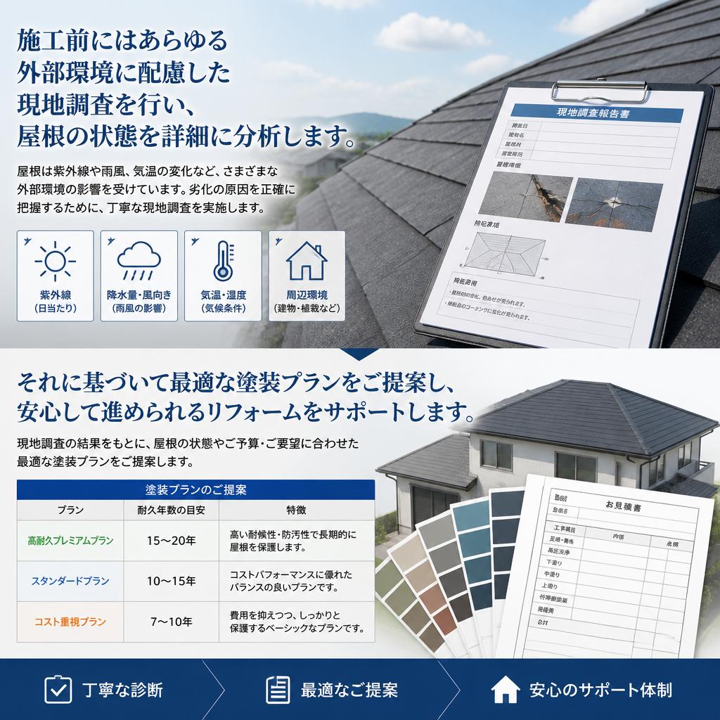 3. 徹底した現地調査と提案