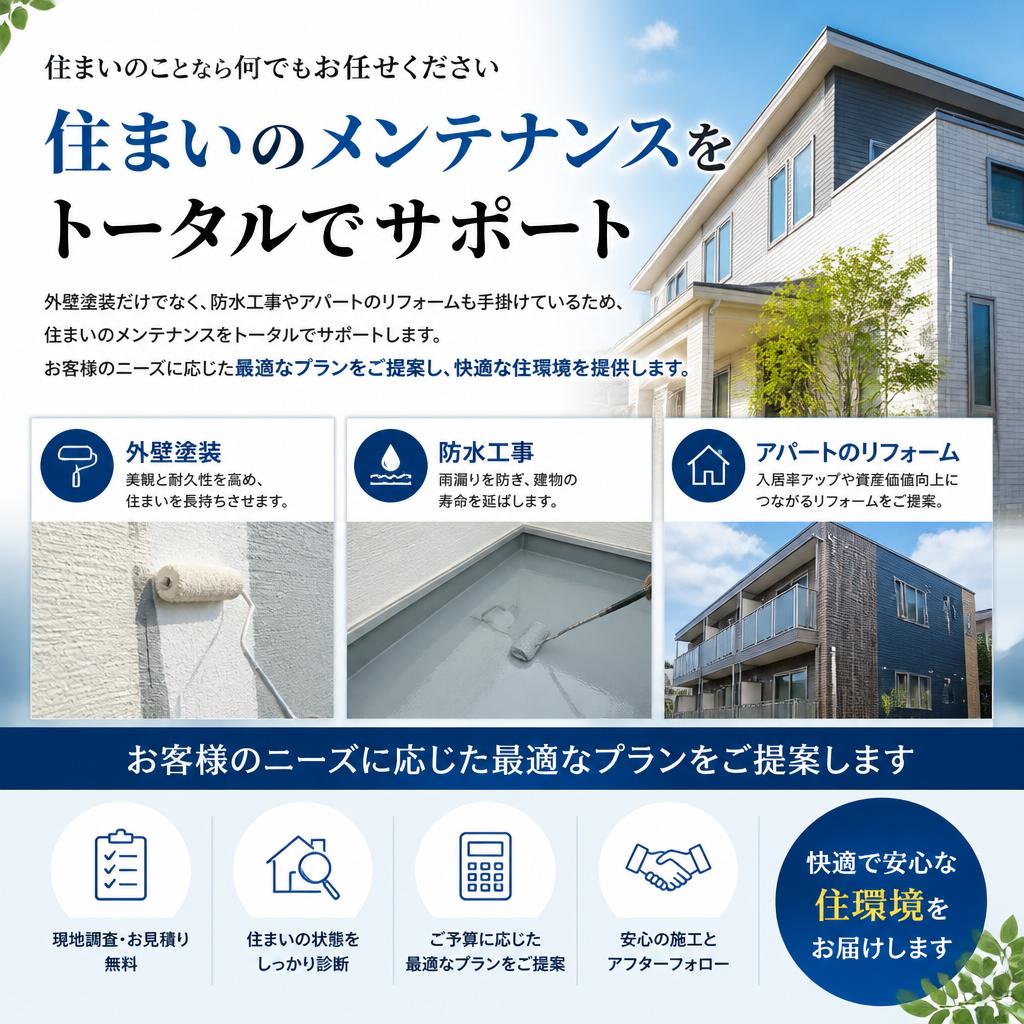 トータルサポートのご提案