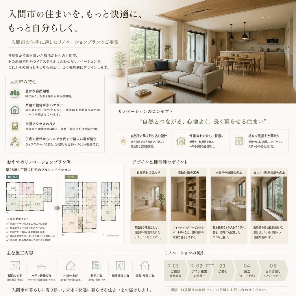 4. 省エネ＆デザイン性を両立するリノベーション