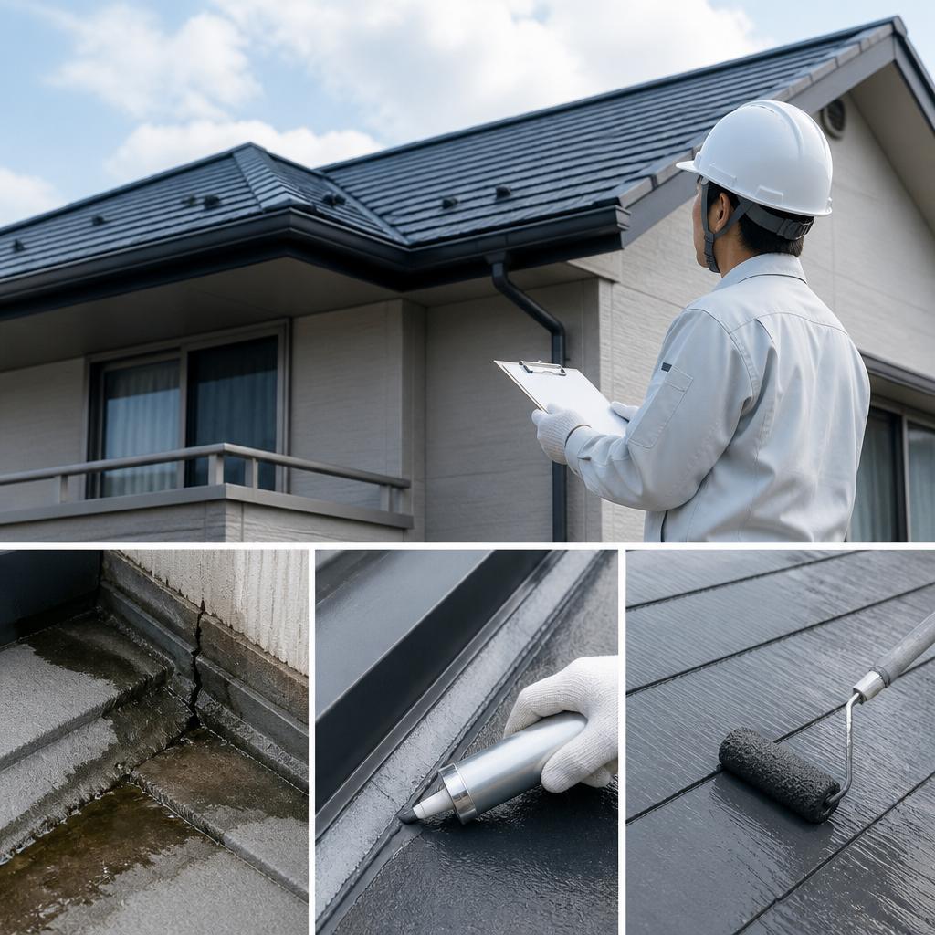 雨漏り修理のプロセス